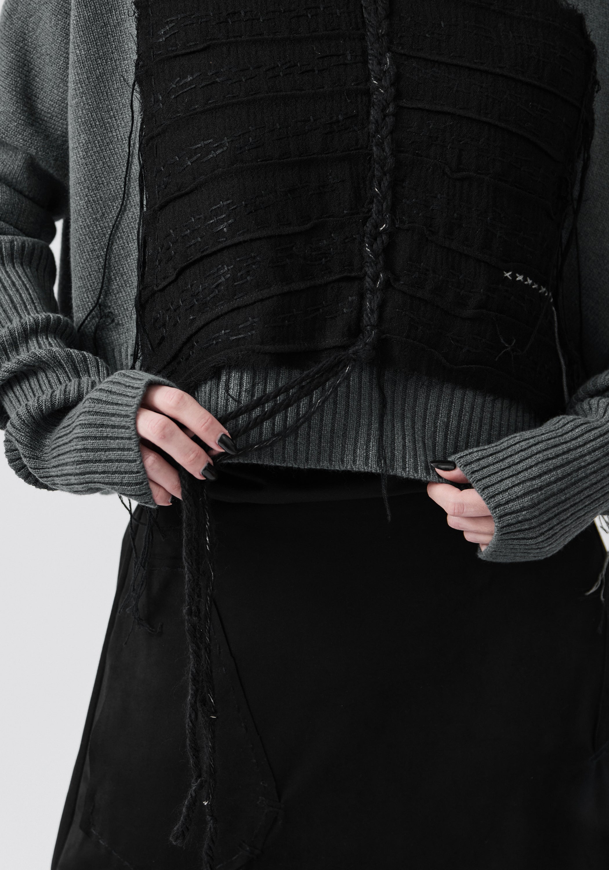 Bina Embroidered Wool and Cashmere Pullover