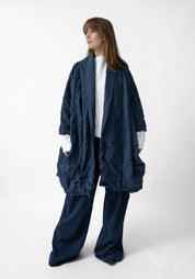Gemini Oversized Open Front Bubble Jacket