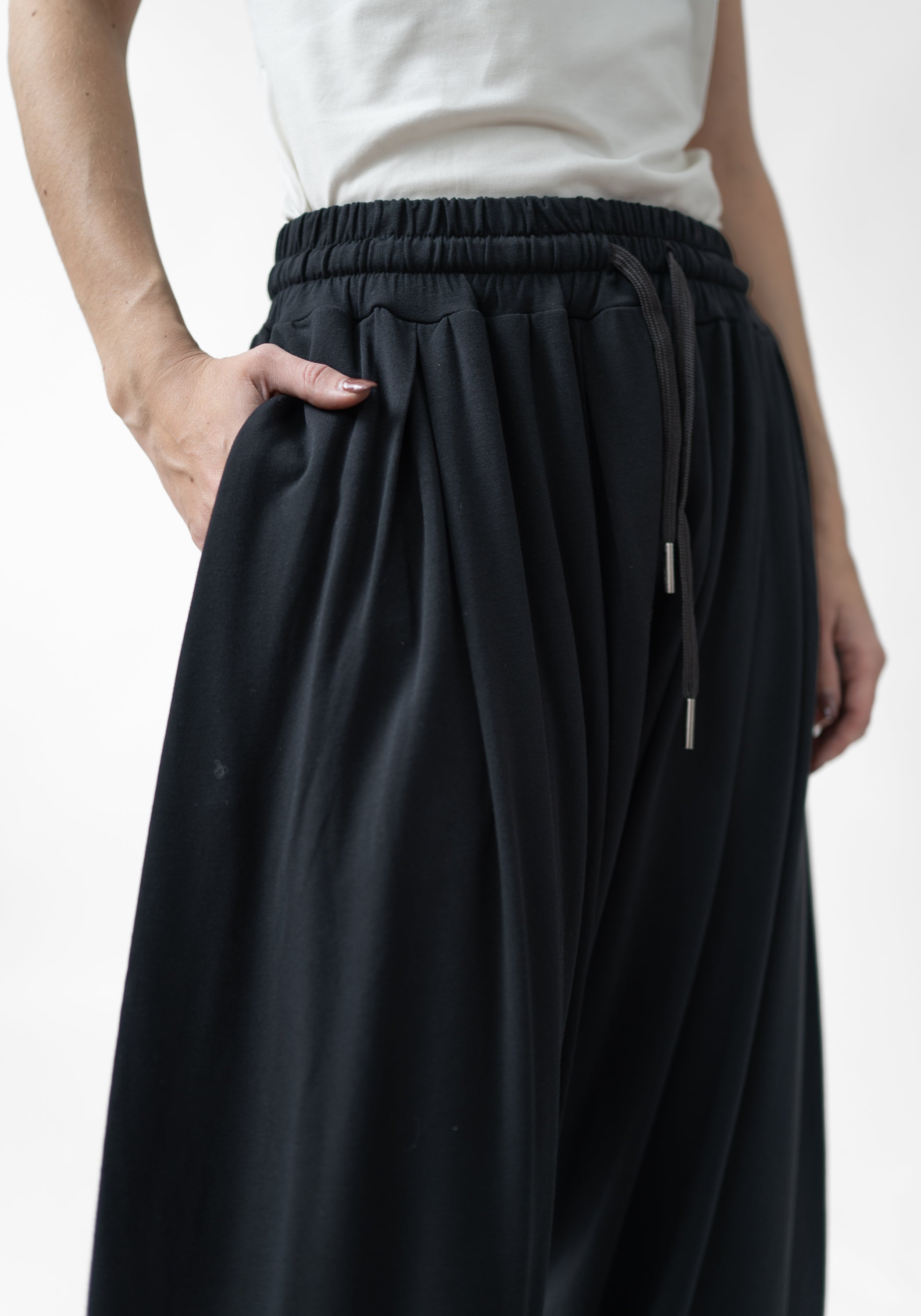 Tapered Full Leg Bamboo Jersey Pants