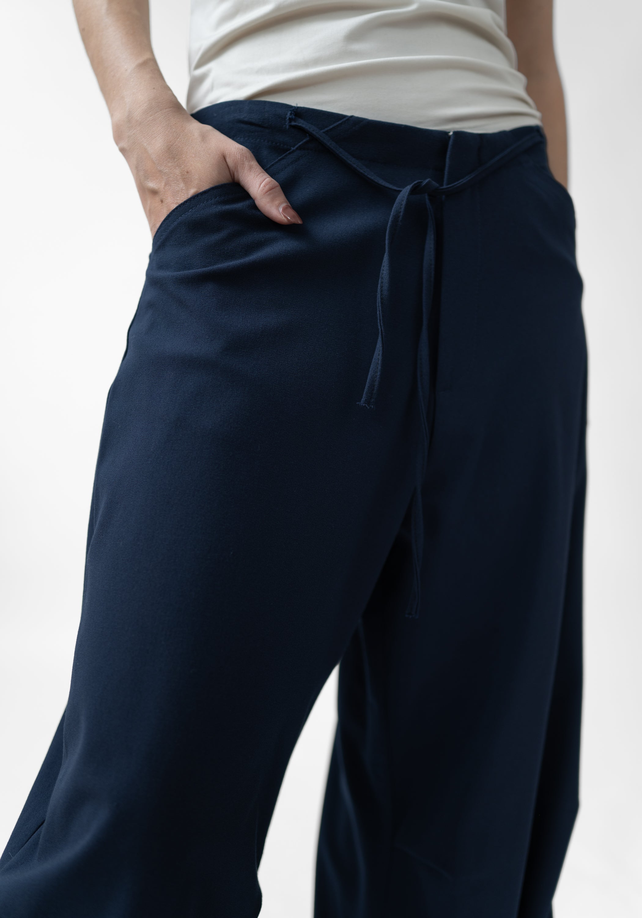 Leo Pleat Detail Pants