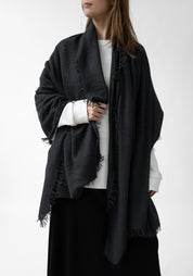 Eureka Black Cashmere Scarf