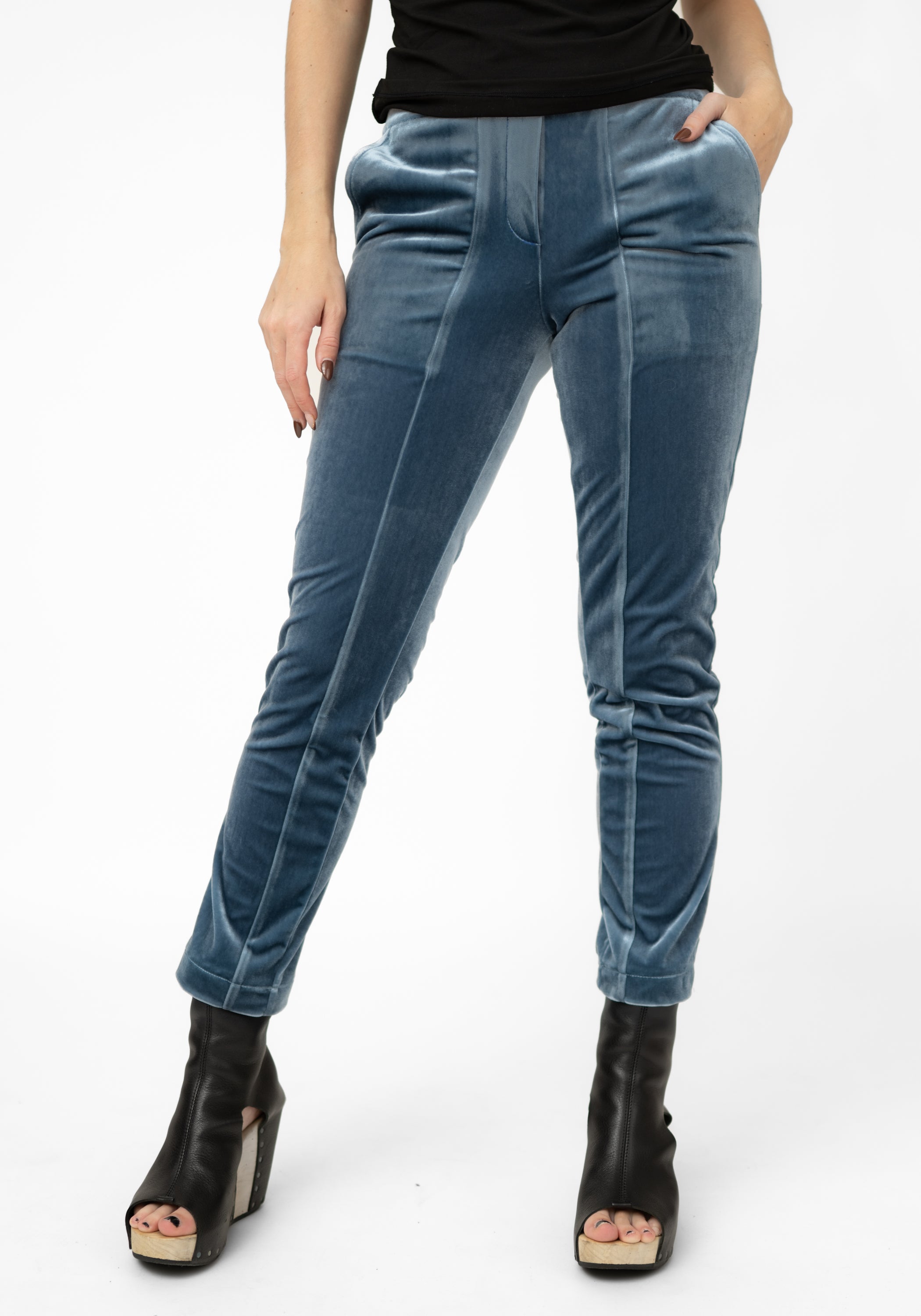 Velvet Cropped Pants - December Thieves