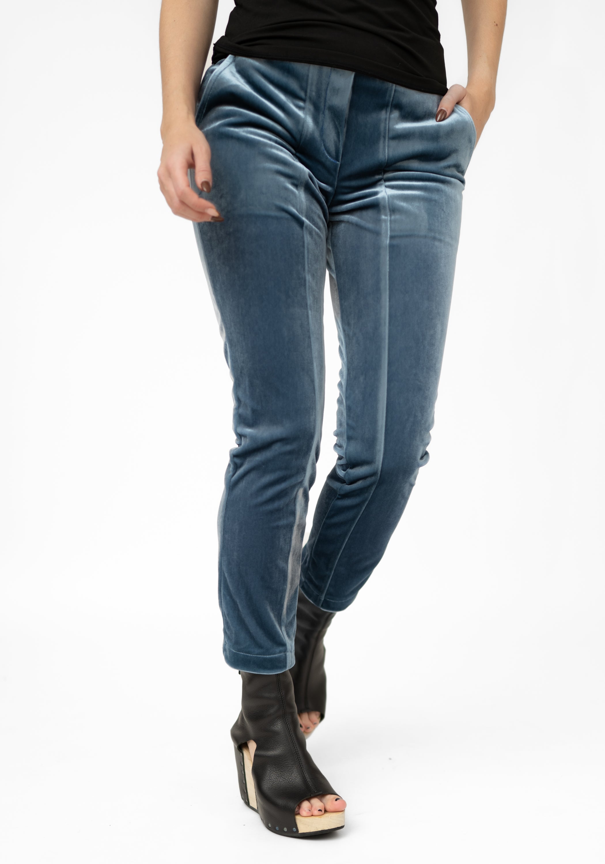 Velvet Cropped Pants - December Thieves