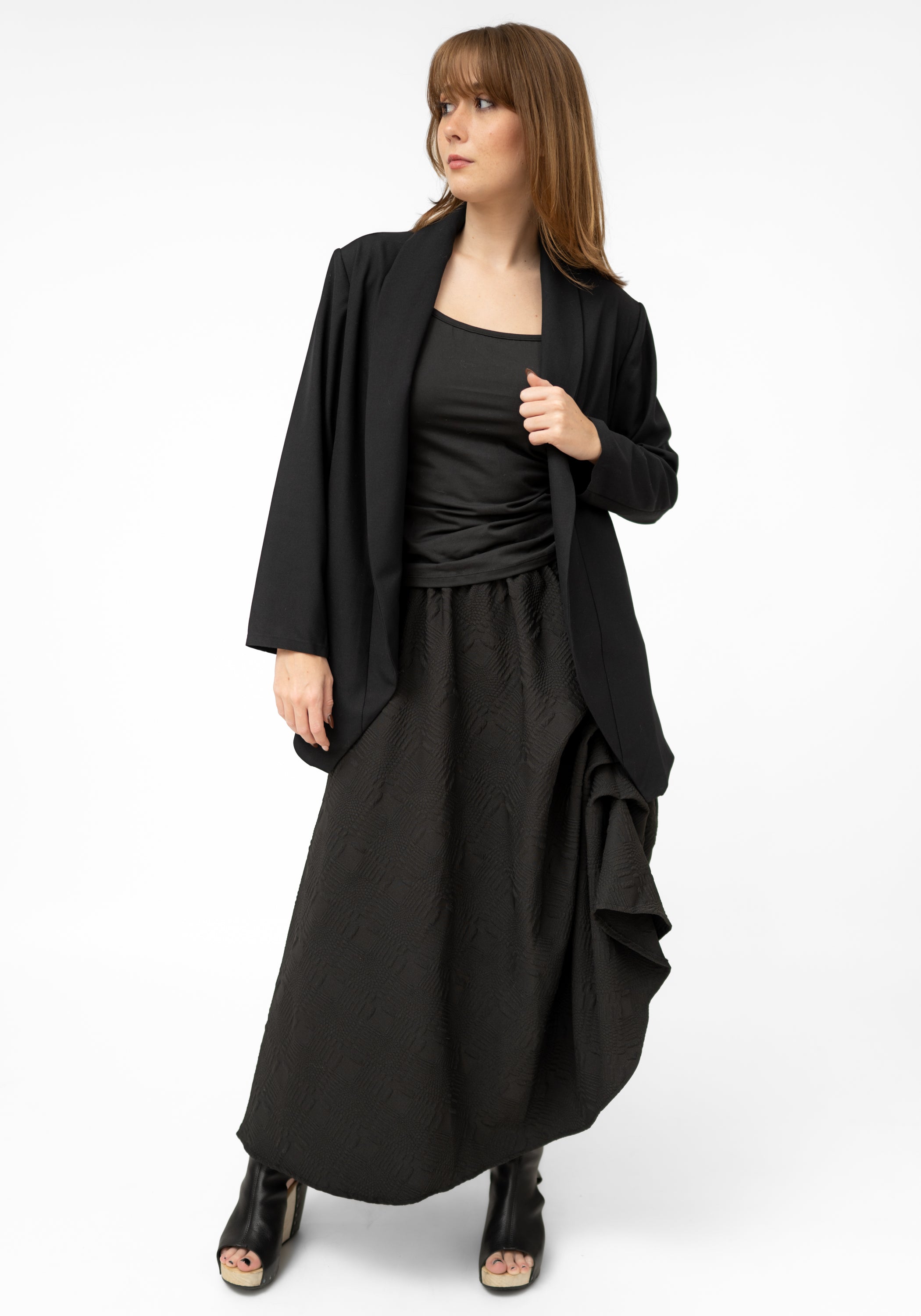 Cobalto Oversized Tailored Wool Blend Blazer - December Thieves