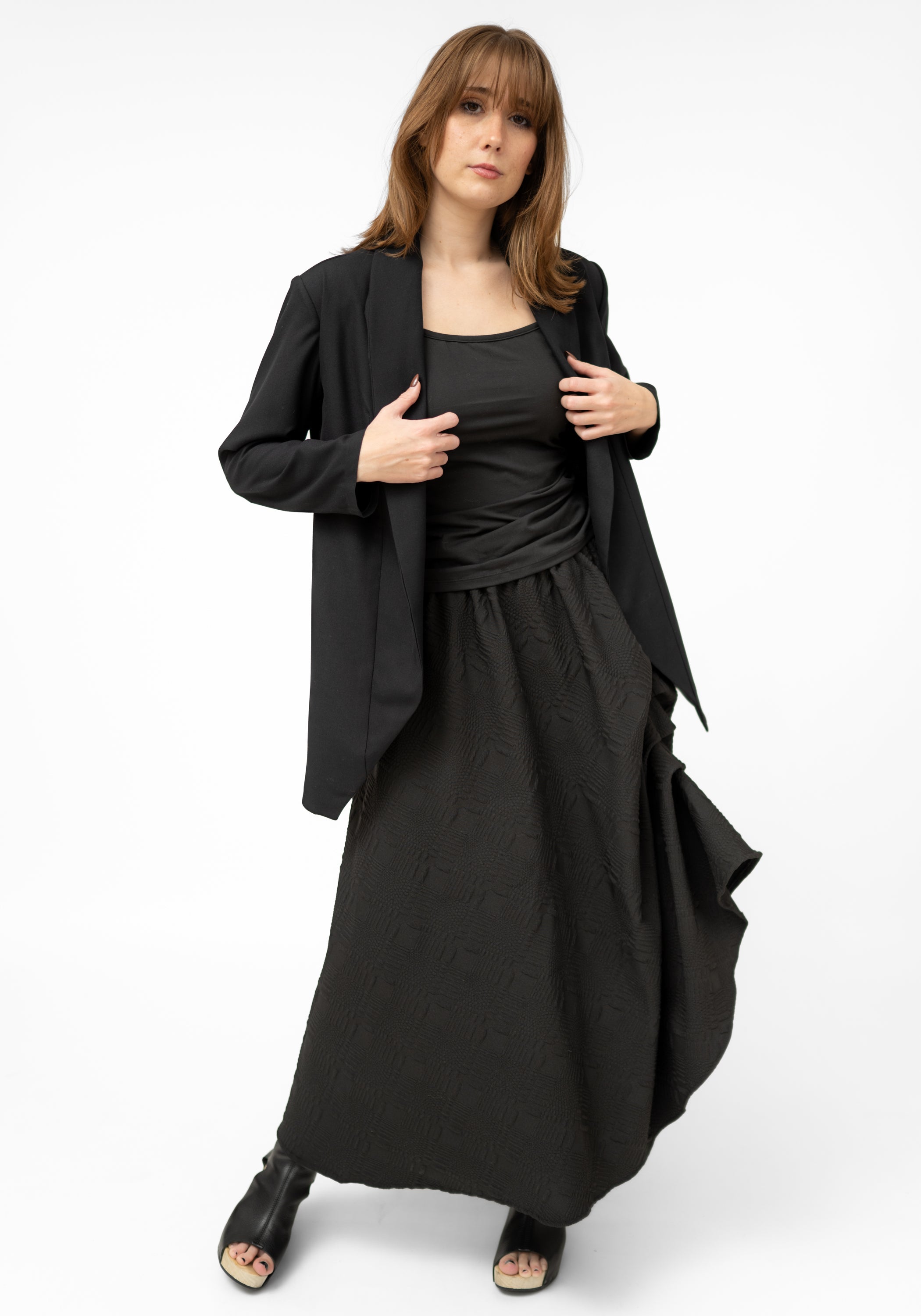 Cobalto Oversized Tailored Wool Blend Blazer - December Thieves