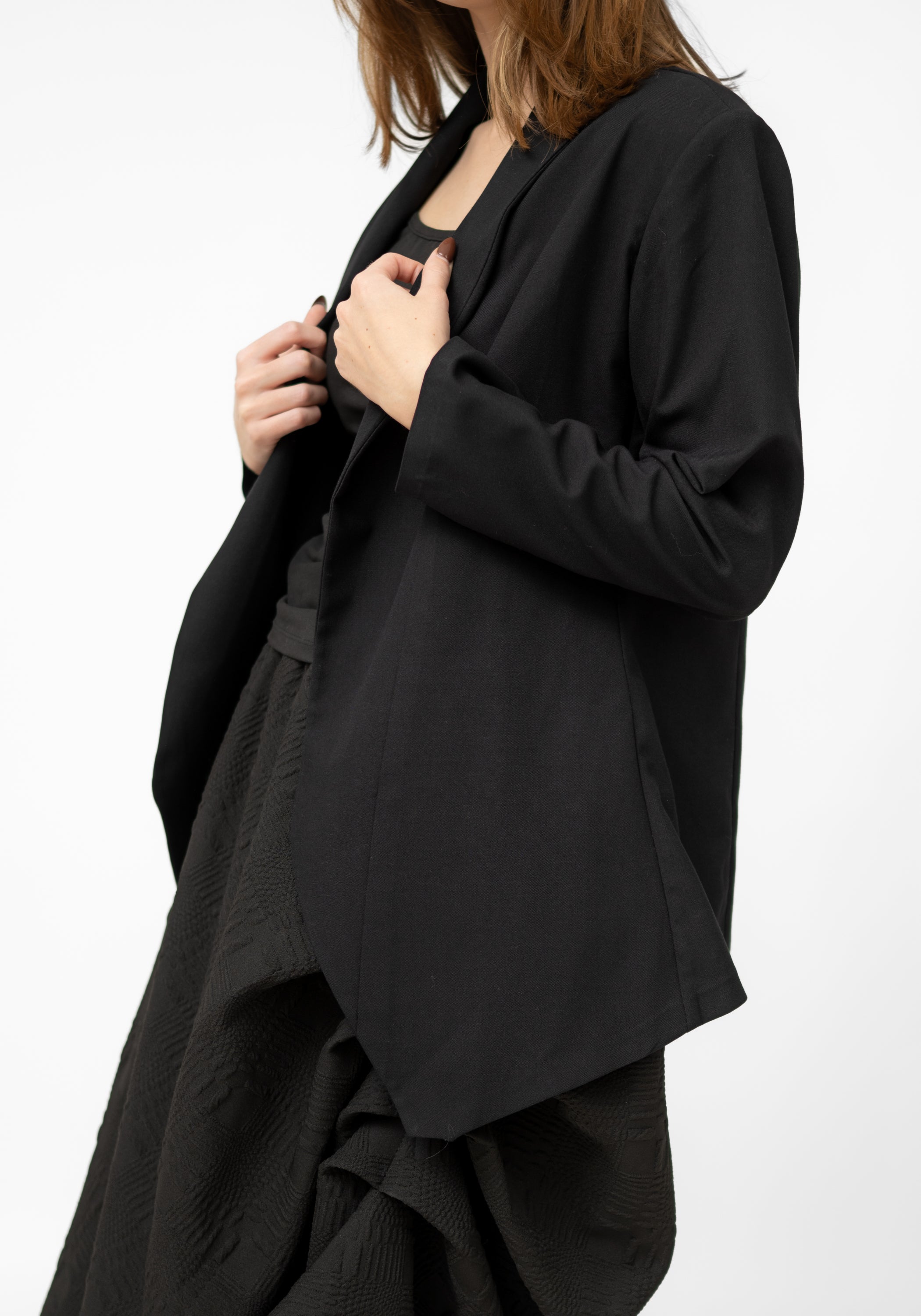 Cobalto Oversized Tailored Wool Blend Blazer - December Thieves