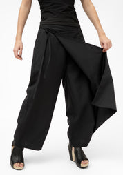 Charoite Tie Panel Wool Blend Pants - December Thieves