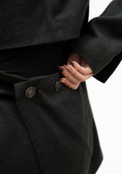 Oversized Transformable Silk Blend Blazer - December Thieves