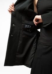 Oversized Transformable Silk Blend Blazer - December Thieves