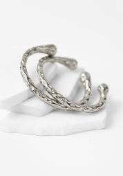 Crescent Cuff Bracelet Set