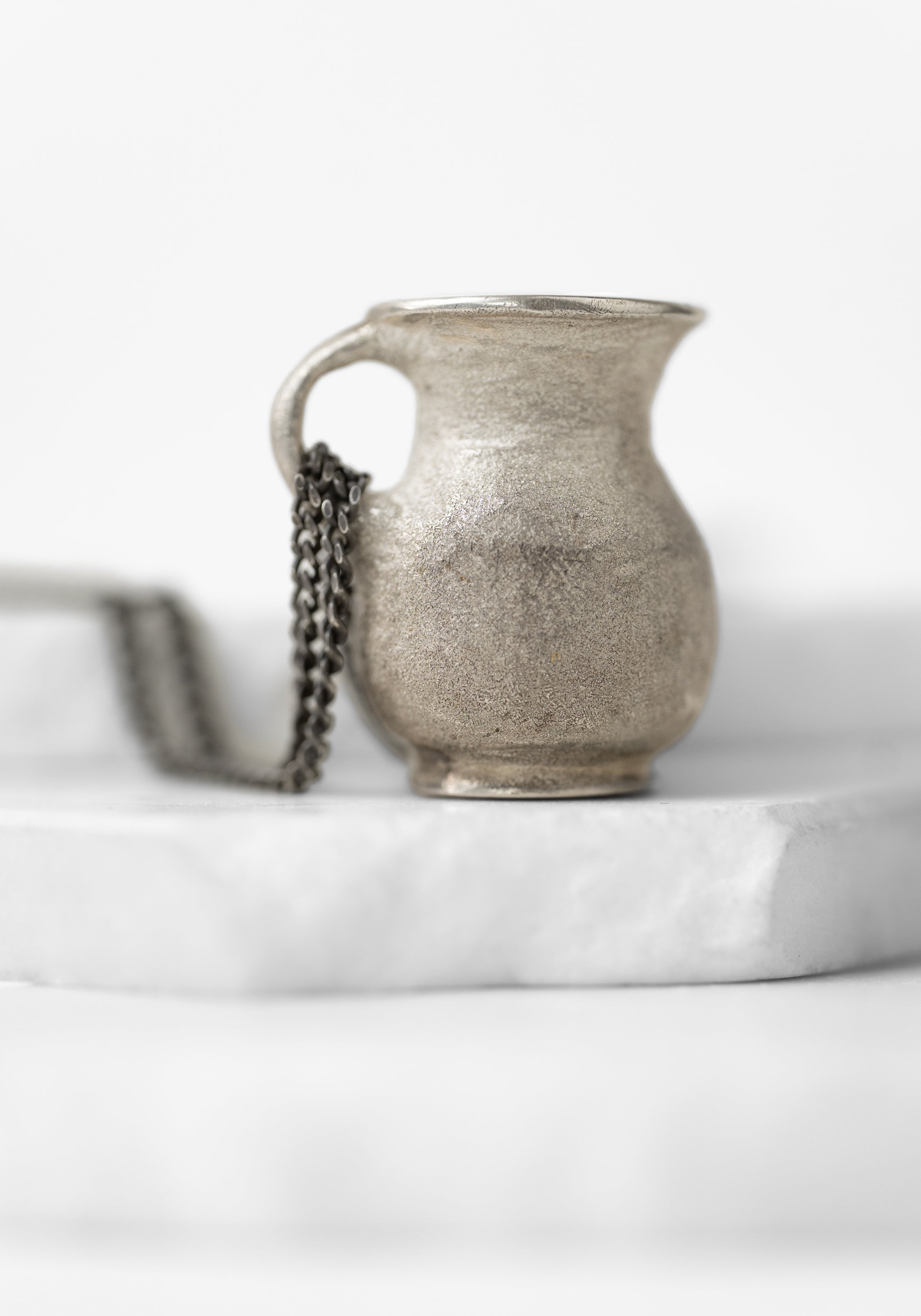 Sterling Archeology Olpe Necklace