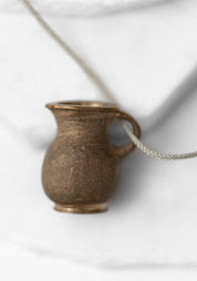 Bronze Archeology Olpe Necklace