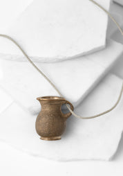 Bronze Archeology Olpe Necklace