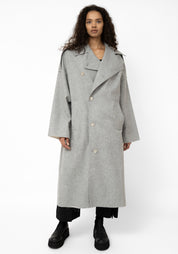 Cara Oversized Reversible Wool Blend Jacket
