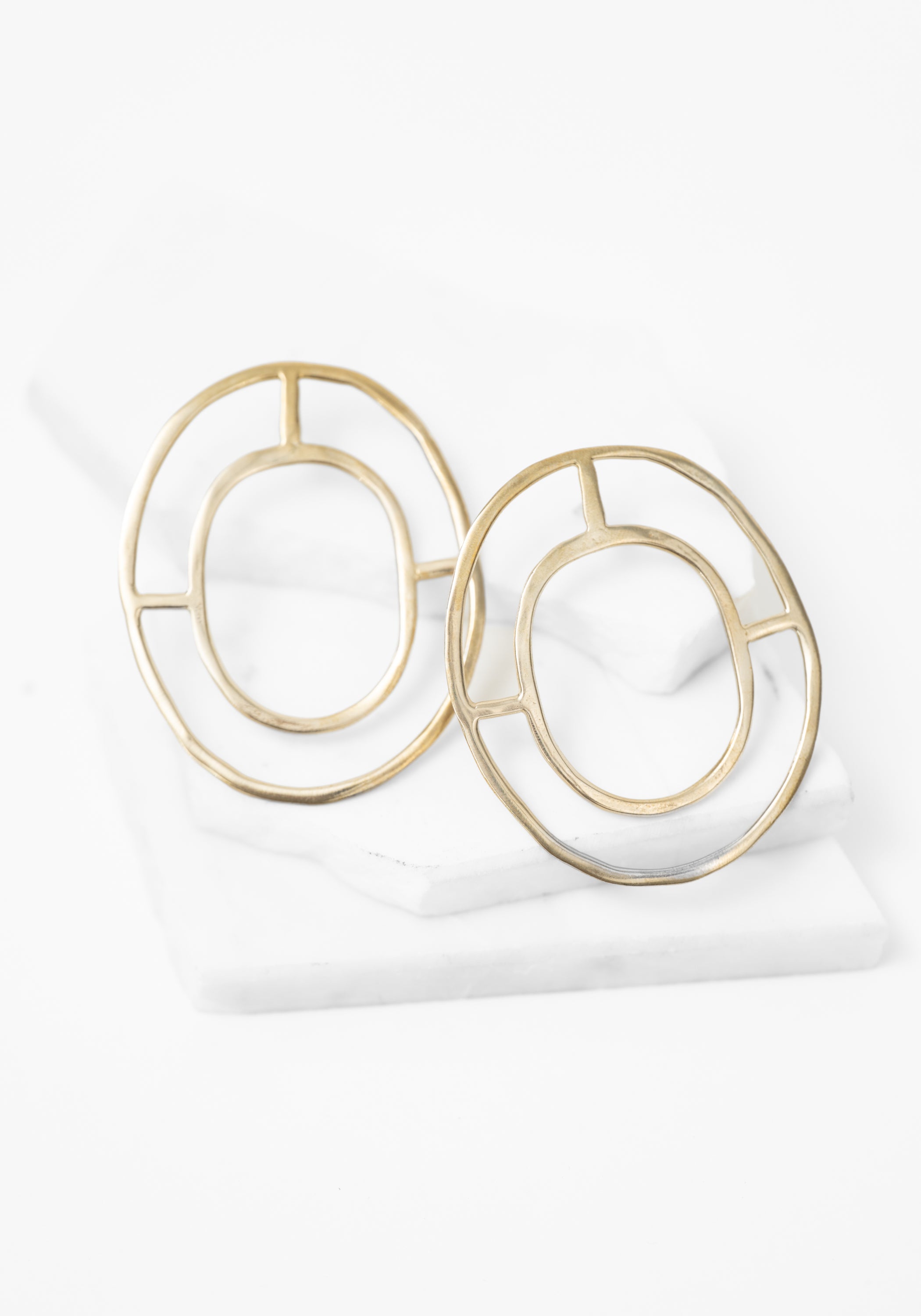 Brass Song Earrings