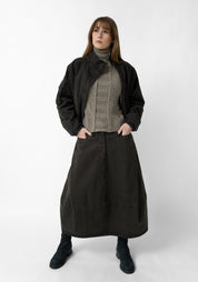 Fleece Lined High Neck Jacket
