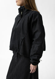 Fleece Lined High Neck Jacket