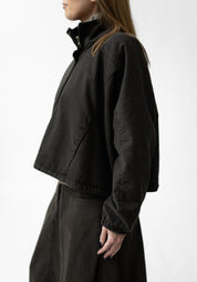 Fleece Lined High Neck Jacket
