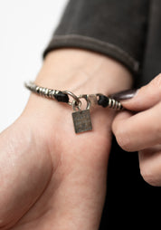 Textured Sterling Beads Bracelet - December Thieves