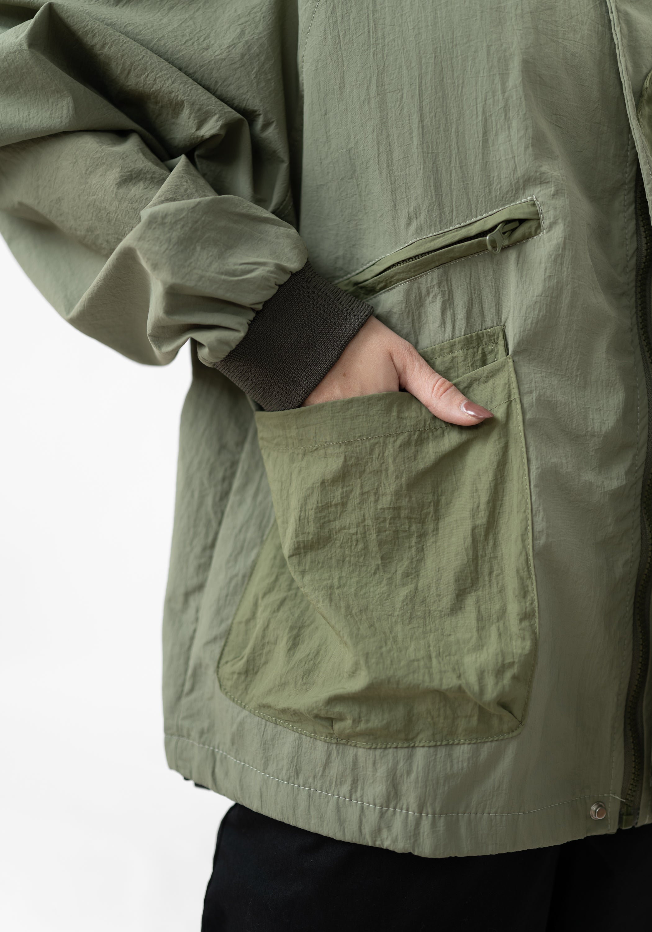 TF0072 Olive Cargo Jacket - December Thieves