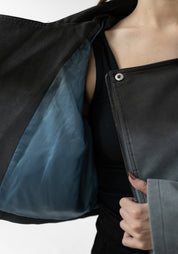 TFDE102CHARCOAL Slate Moto Jacket - December Thieves