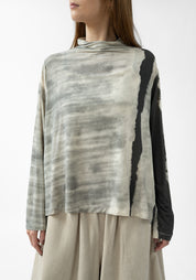 High Neck Stretch Top
