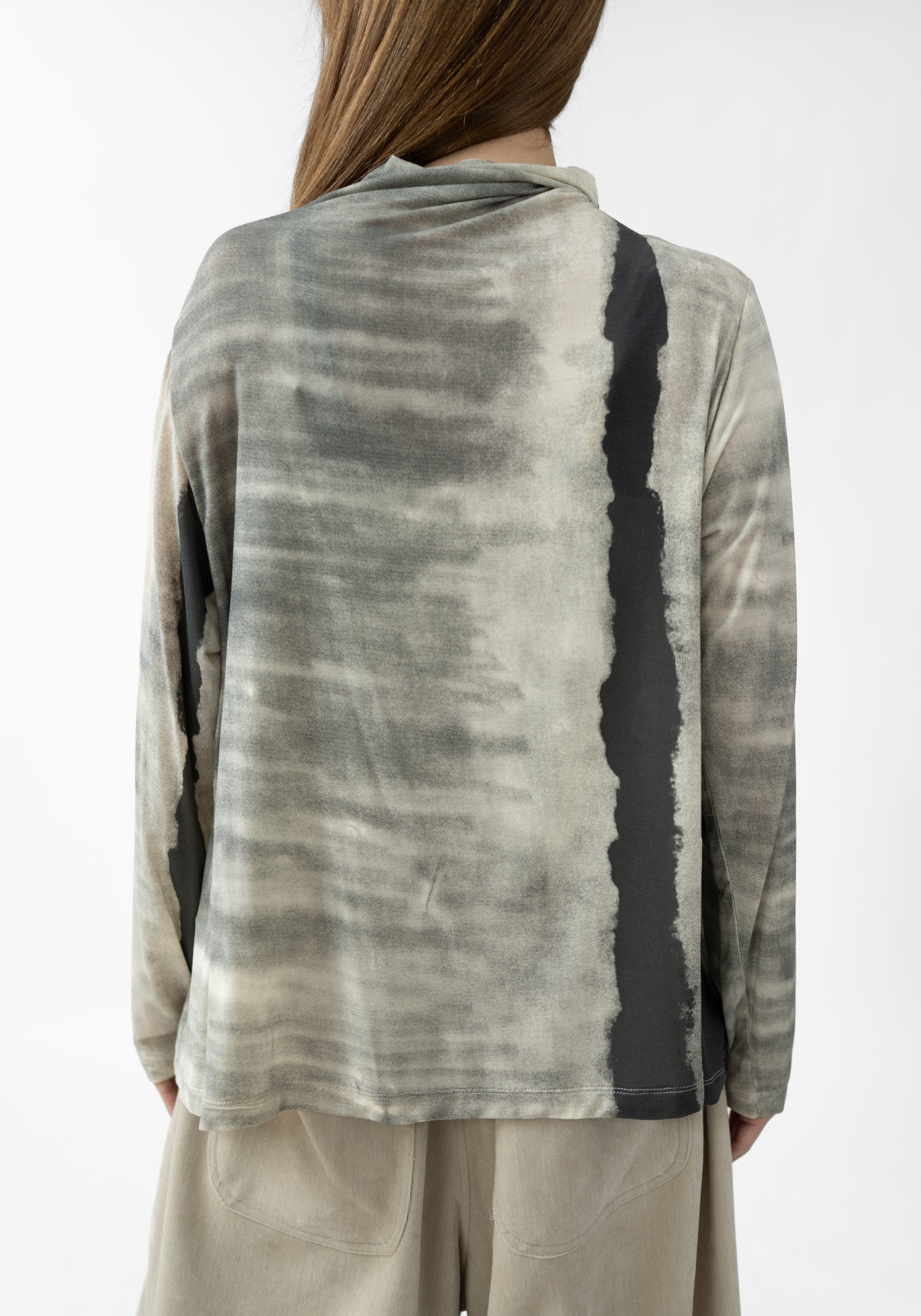 High Neck Stretch Top