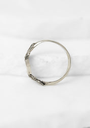 Sterling Stronghold Shield Ring