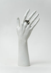 Sterling Silver Gash Ring