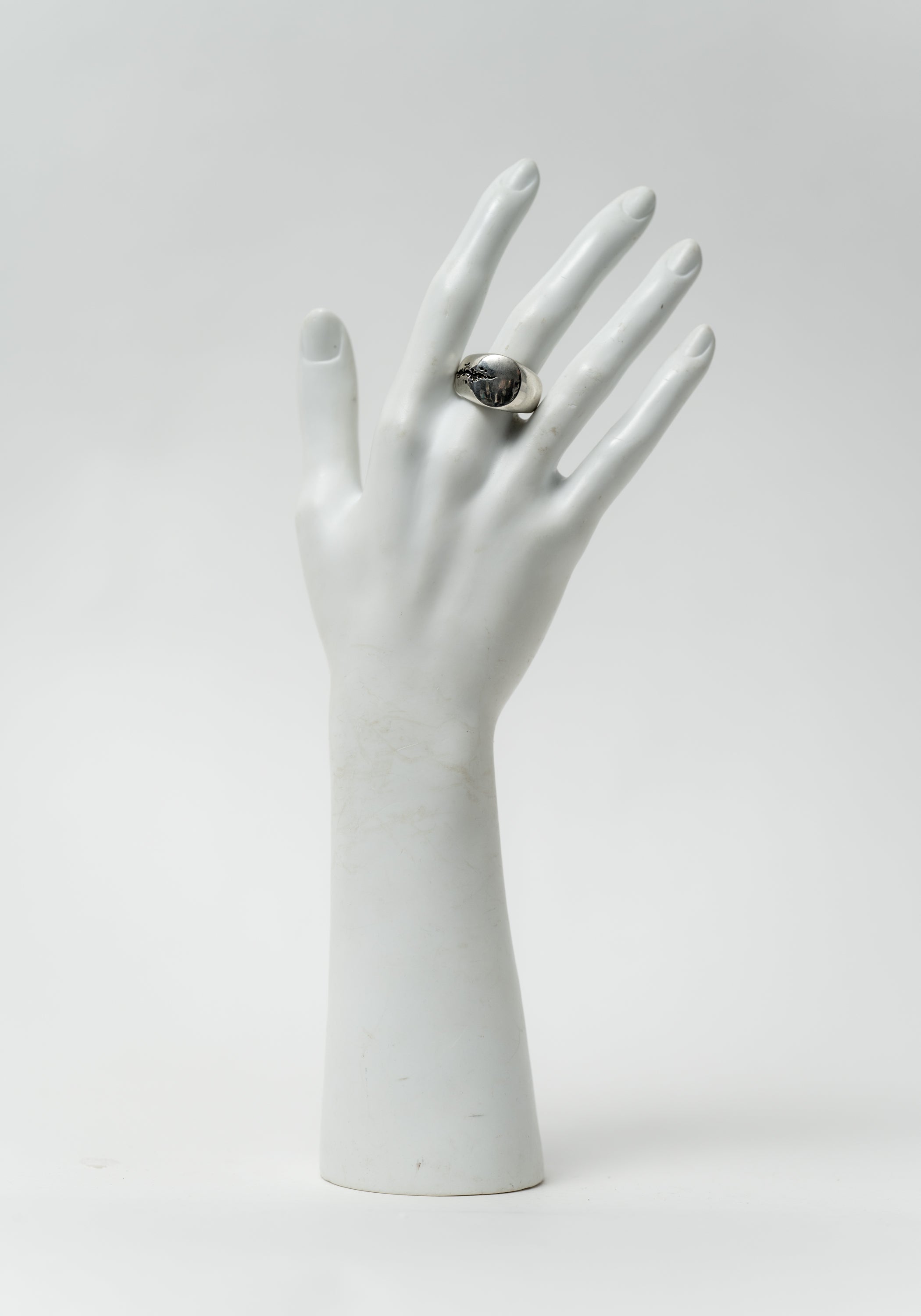 Sterling Silver Gash Ring