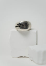 Sterling Silver Gash Ring
