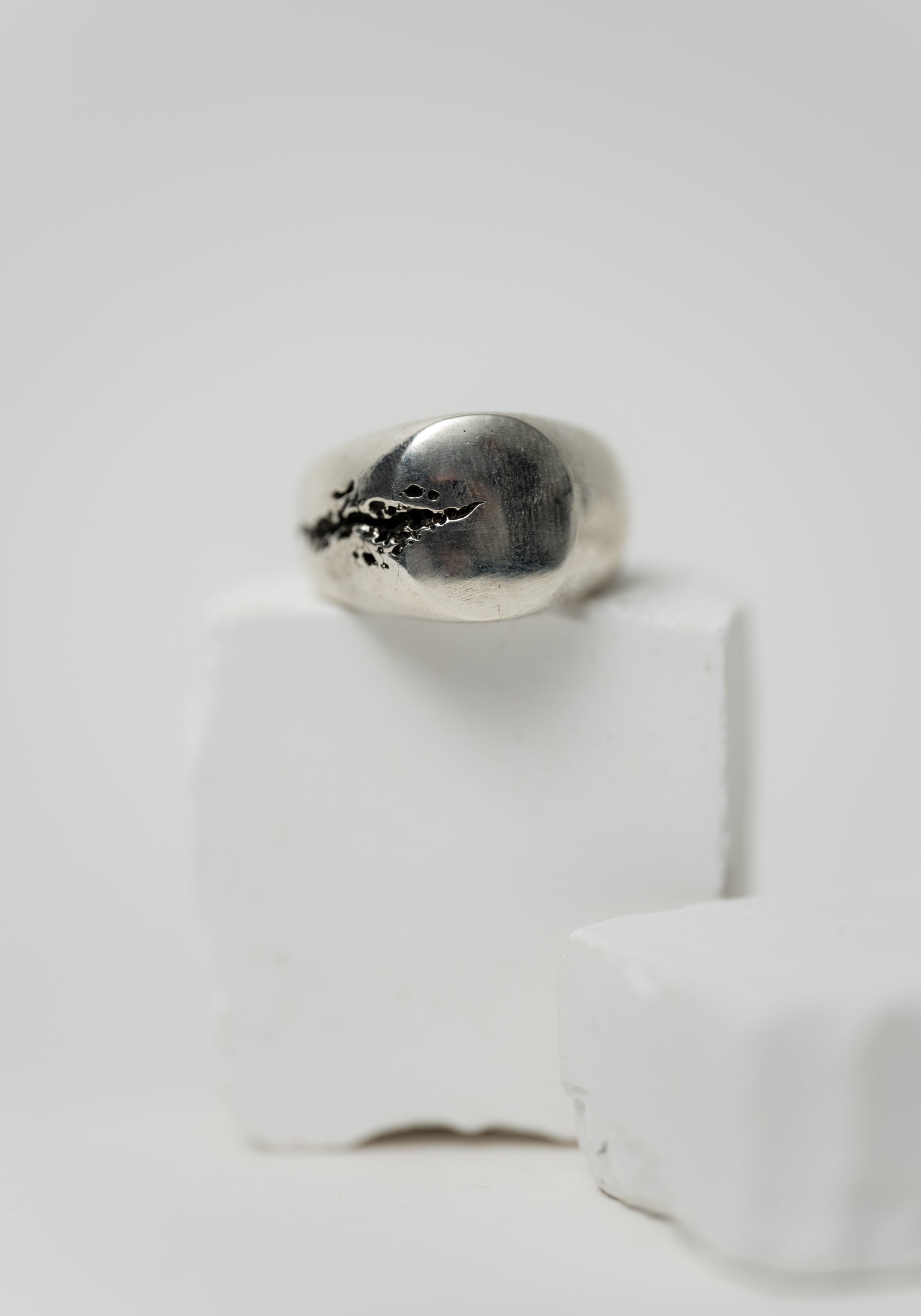 Sterling Silver Gash Ring