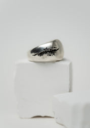 Sterling Silver Gash Ring