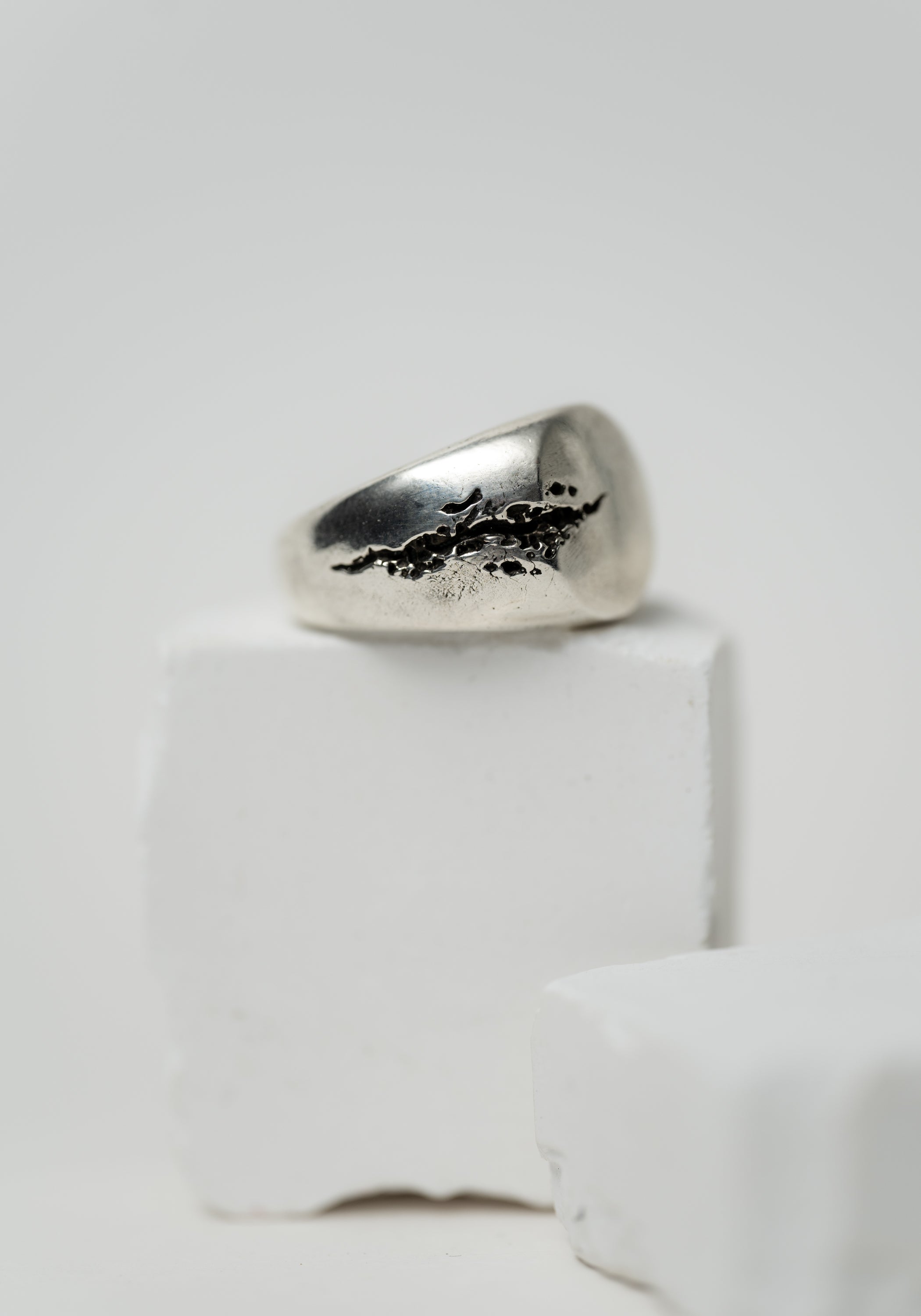 Sterling Silver Gash Ring
