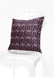 Pink Serpent Velvet Pillow