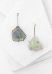 14k-18k Gold Australian Opal Drops