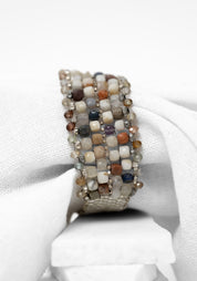 Opal and Mixed Gemstone Beaded Bracelet