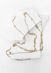 Brass Drift Bubble Necklace