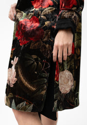 Roses Velvet Kimono
