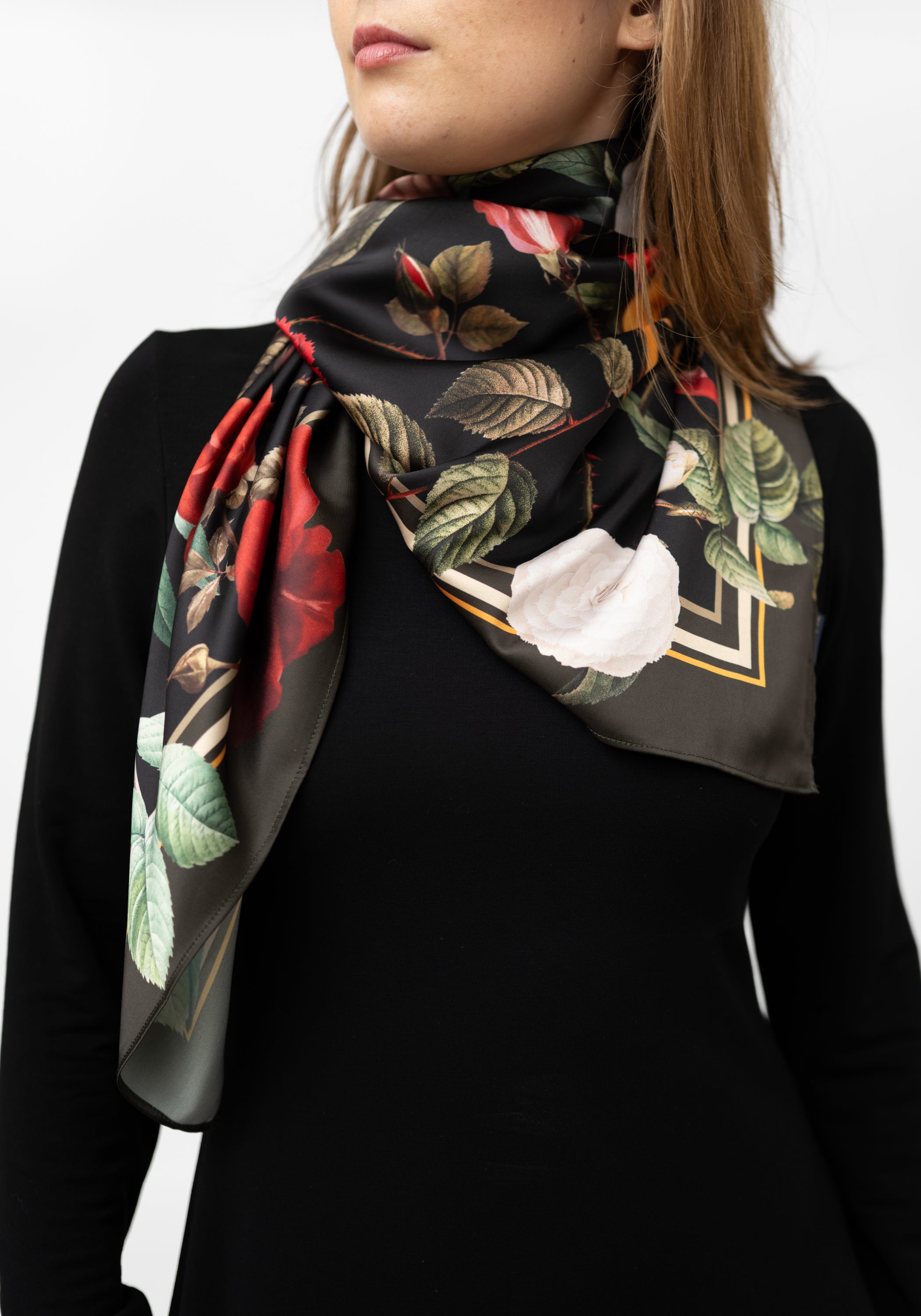 Roses Printed Scarf