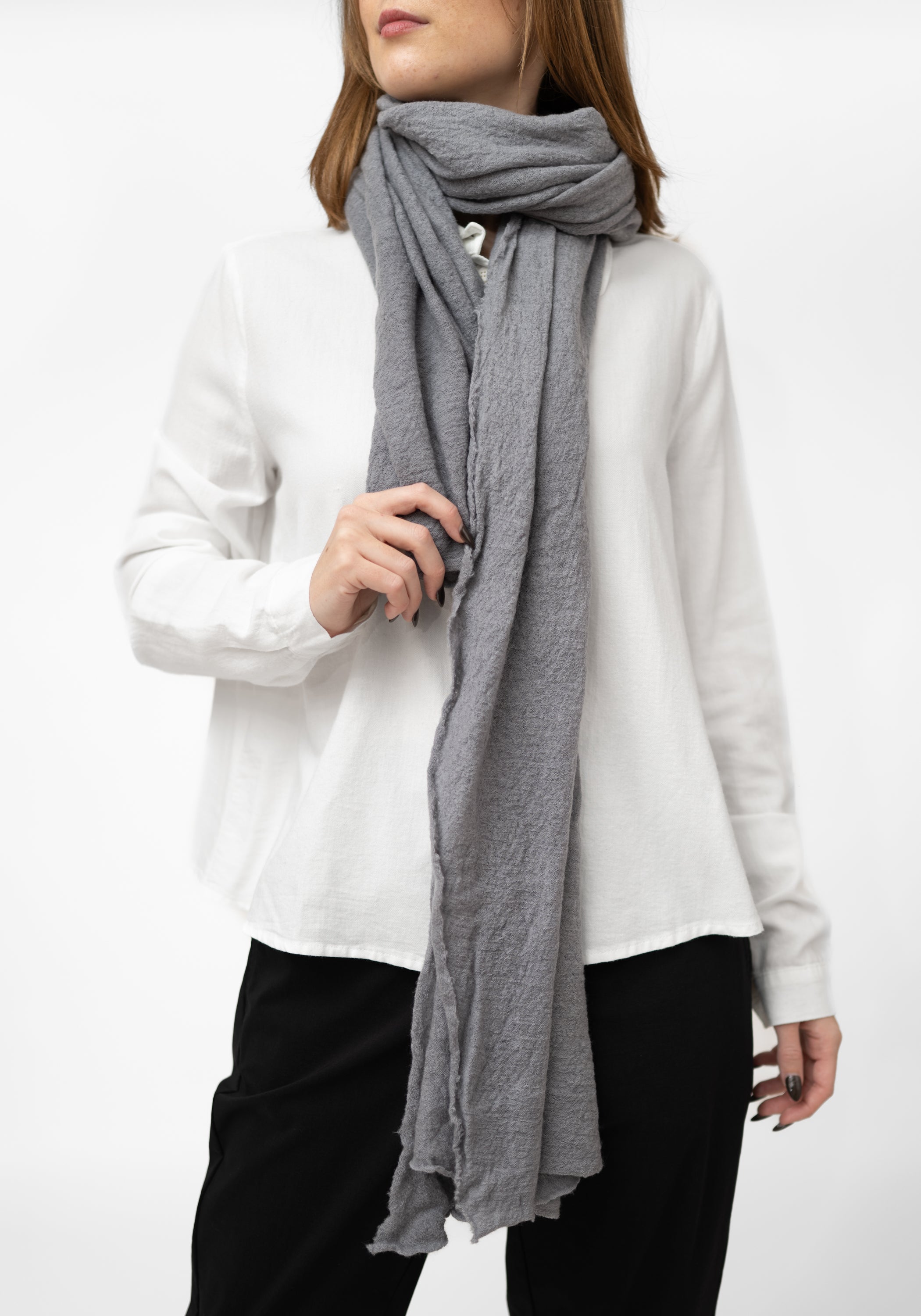 Long Wool Cloud Scarf - December Thieves