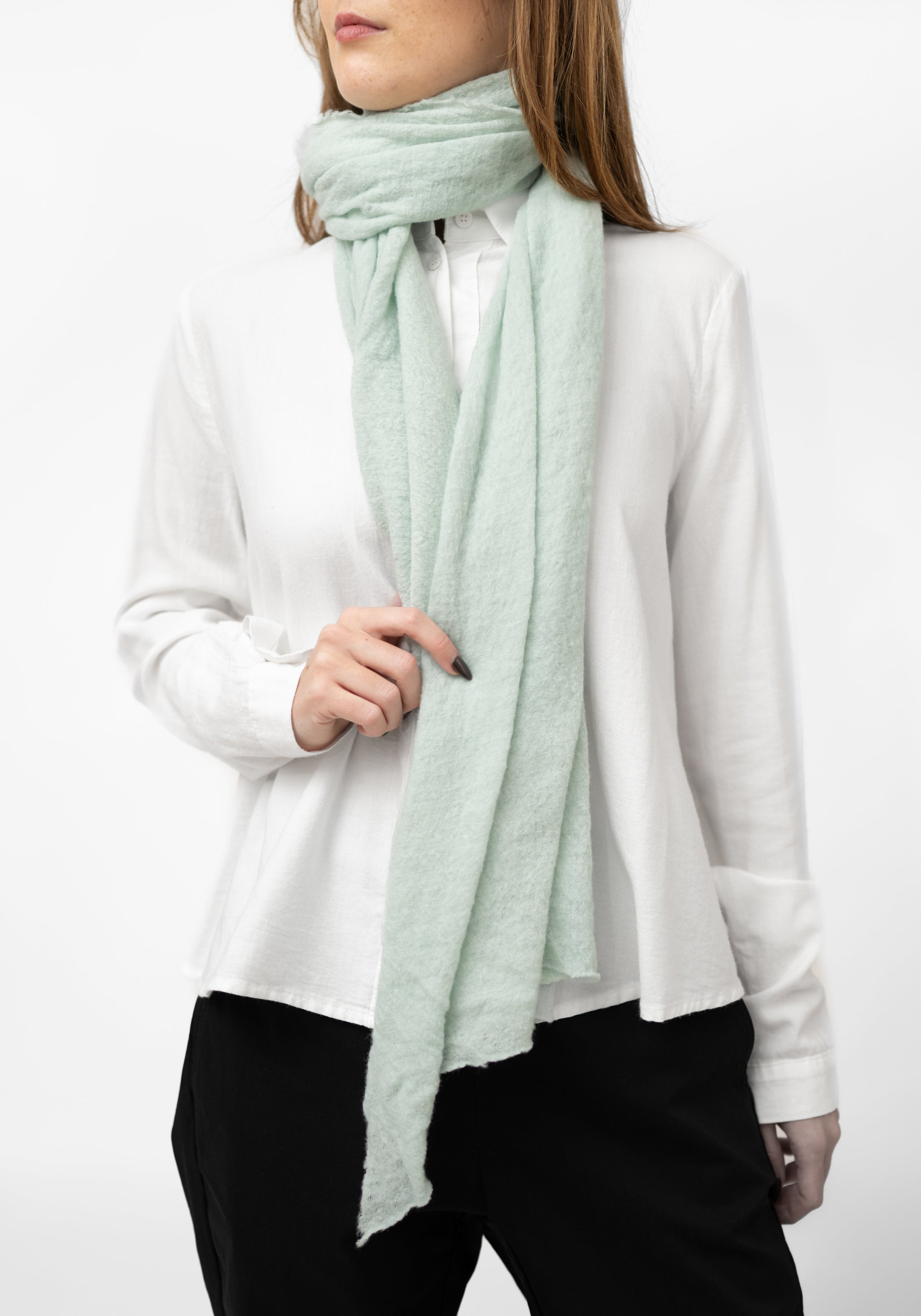 Long Wool Cloud Scarf - December Thieves