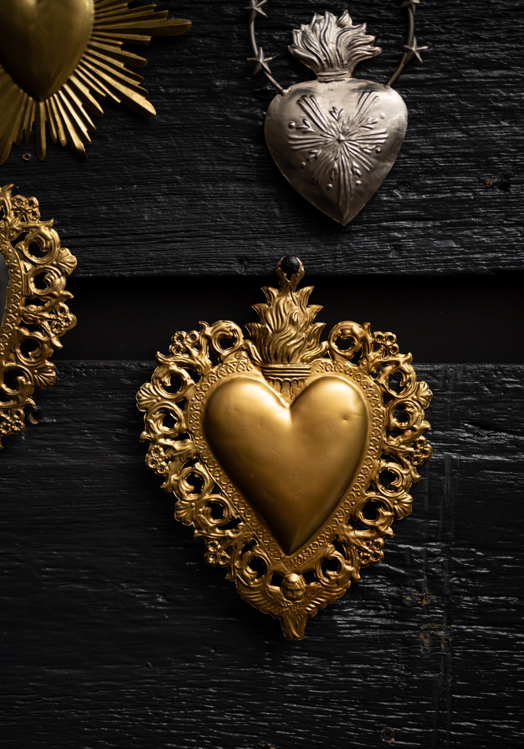 Ornate Heart Milagro - December Thieves