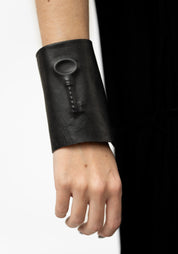 Leather Hidden Key Cuff