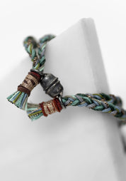 10k Gold, Green Tourmaline and Diamond Bracelet - December Thieves
