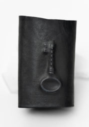 Leather Hidden Key Cuff