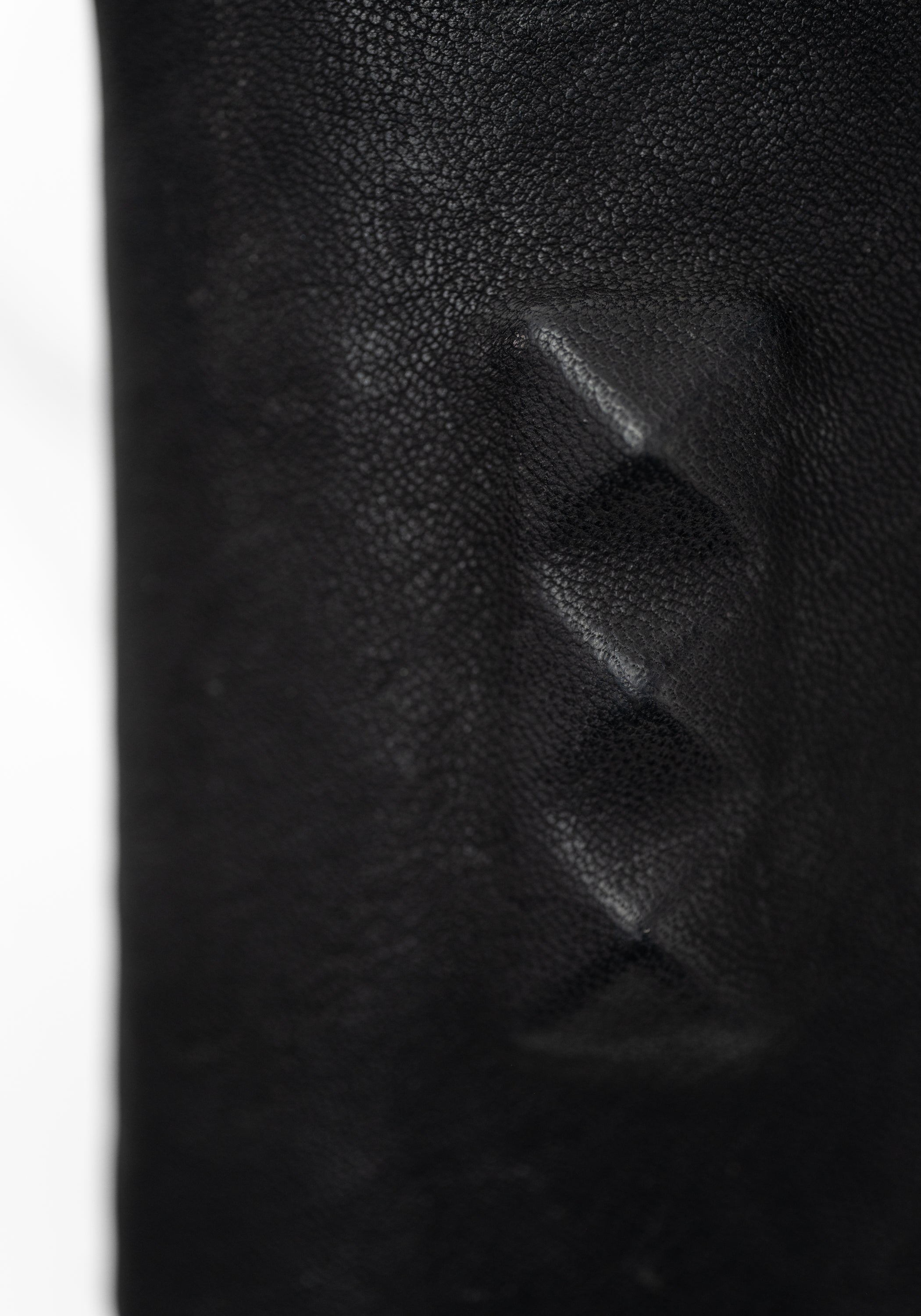 Leather Hidden Studs Cuff