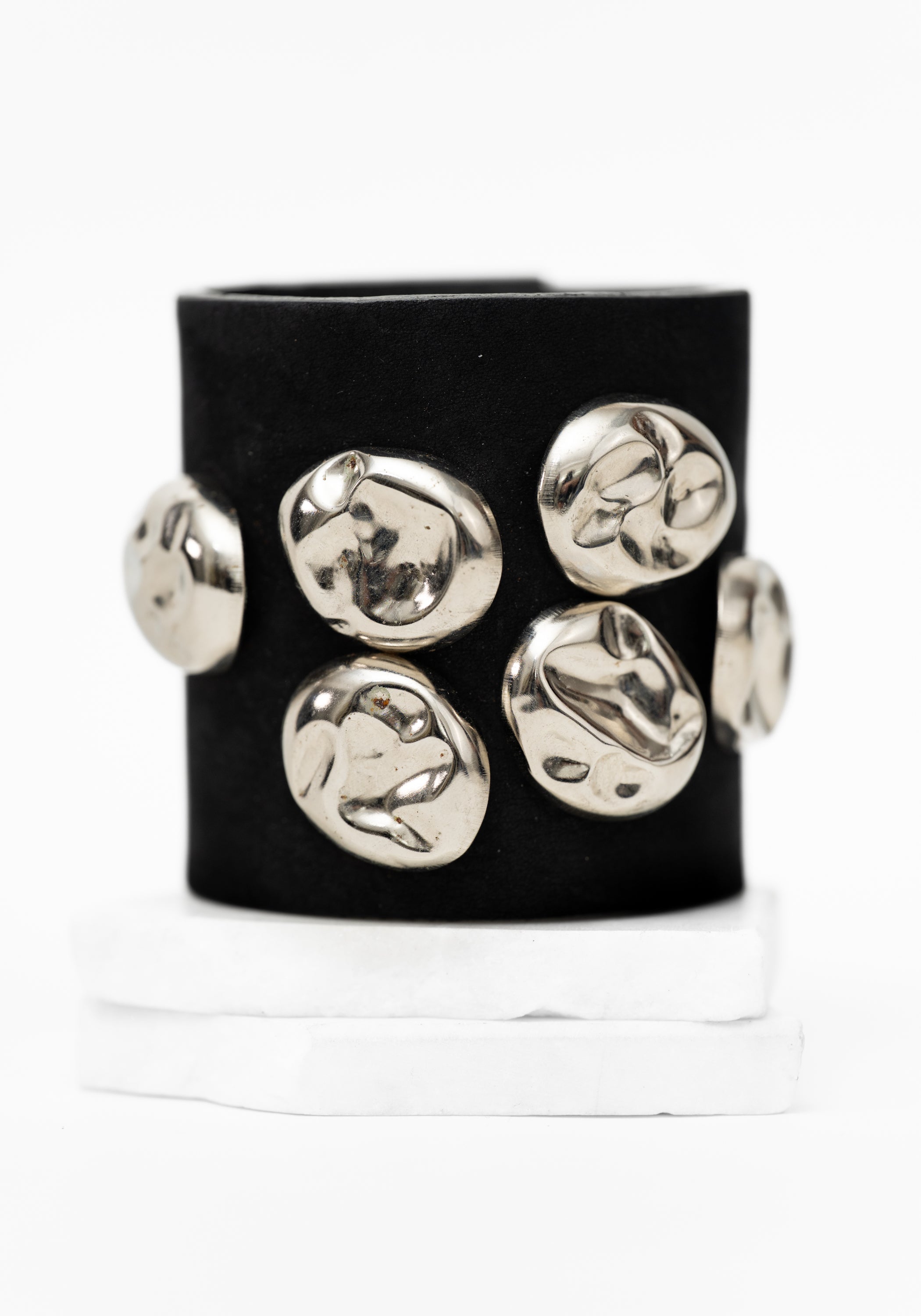 Studded Leather Cuff Bracelet