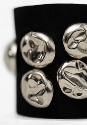 Studded Leather Cuff Bracelet