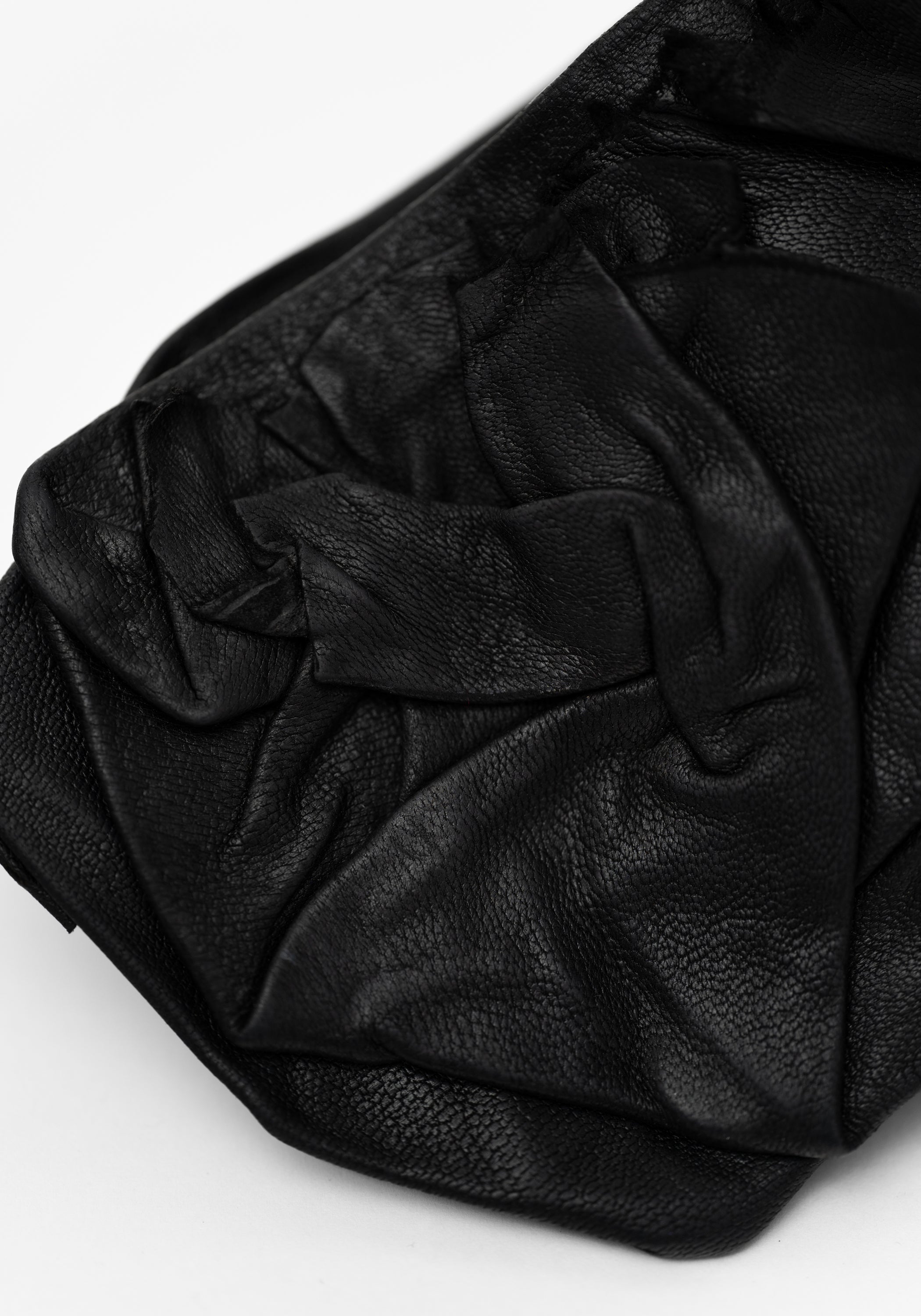 Leather Textured Wrap Cuff